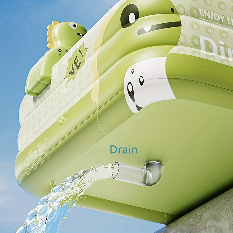 Dinosaur Inflatable Pool – Safe, Enjoyable, and Cozy