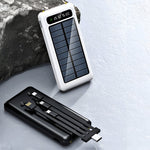 High-Capacity 20,000mAh Solar Power Bank – Quick Dual Charging