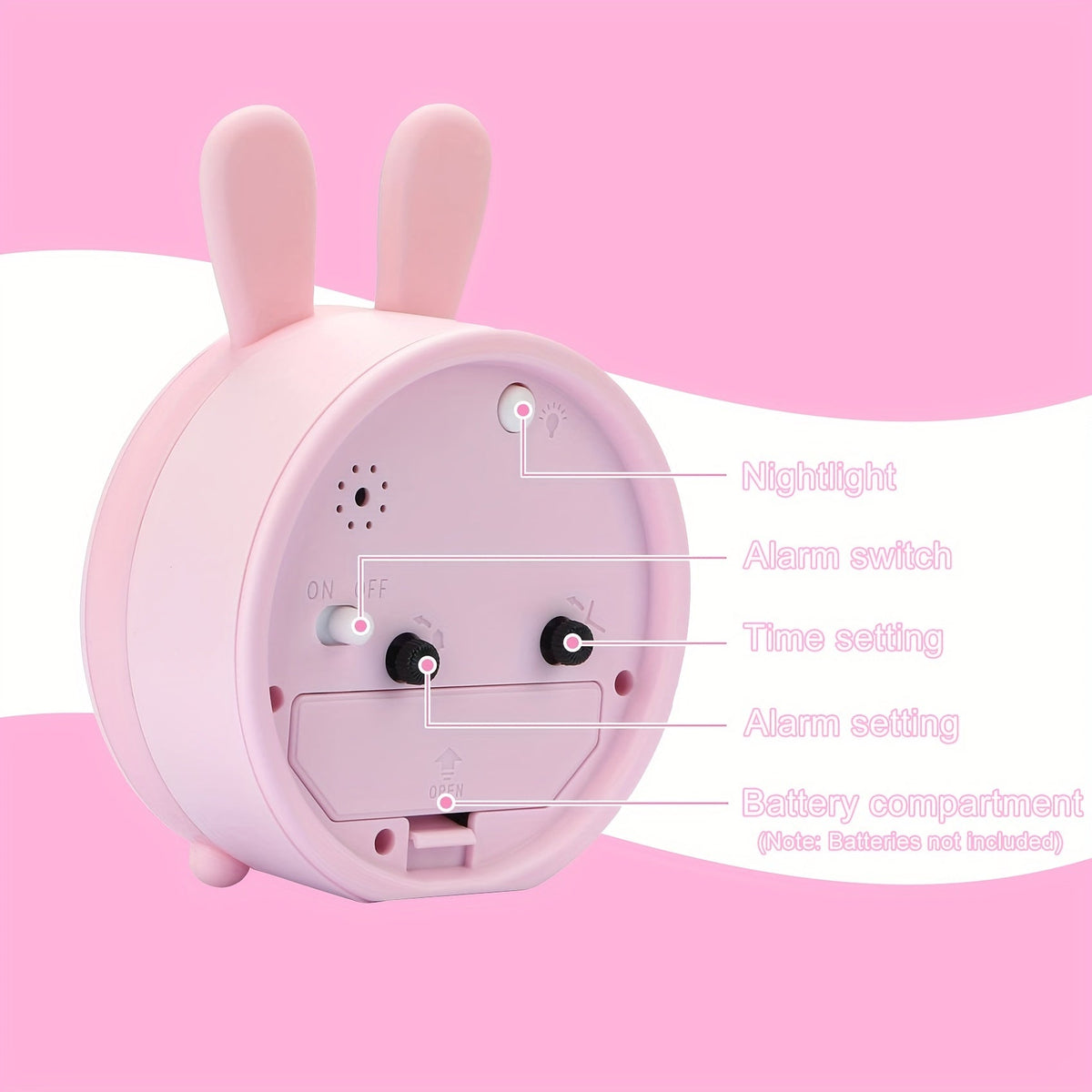 Silent Alarm Clock – For a Calm and Cute Morning