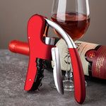 Ergonomic Corkscrew – Effortlessly and Safely Open Wine Bottles for Home and Hospitality Use