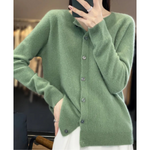 Women's O-Neck Cardigan