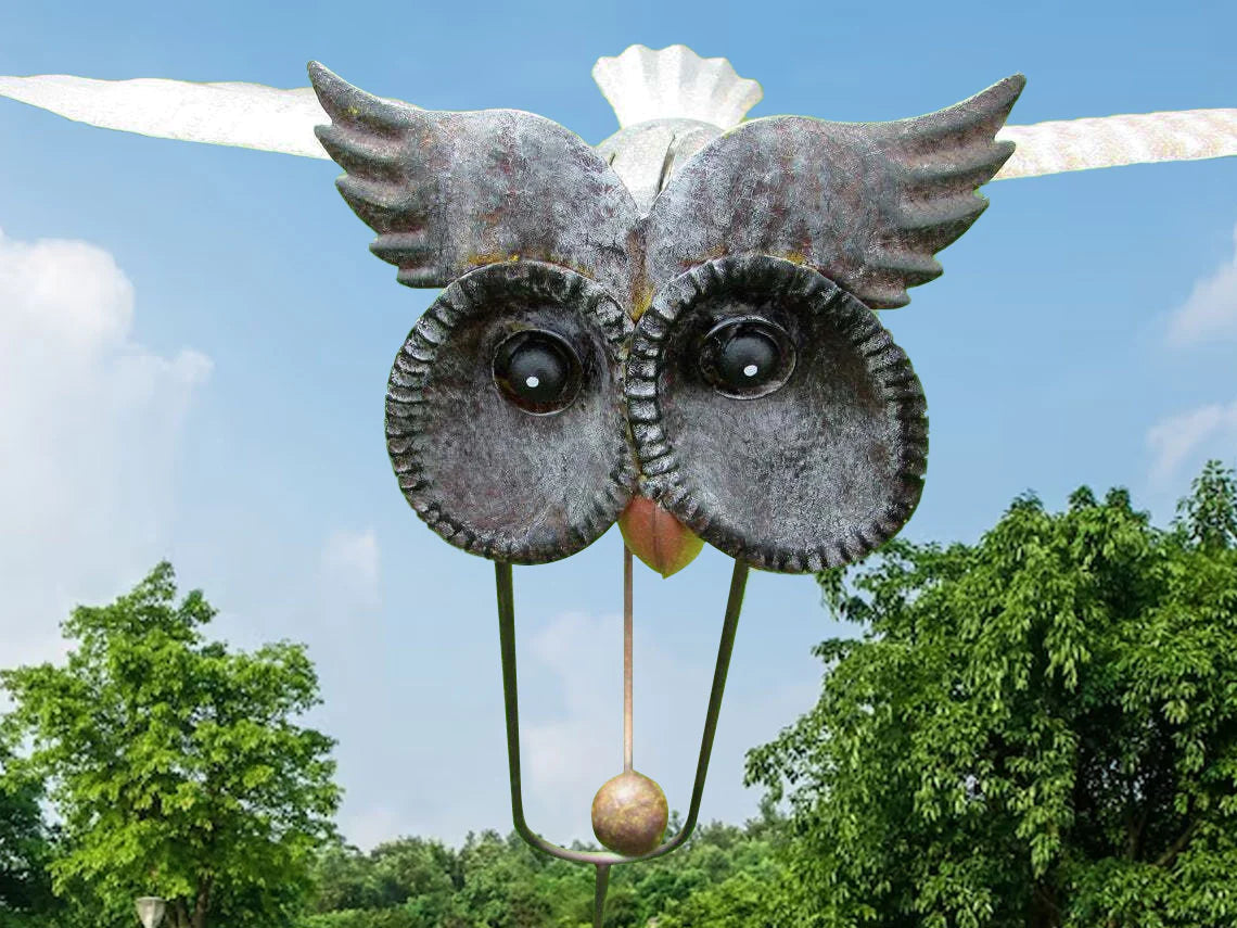 Decorative Metal Bird Wind Generator - Garden Ornament