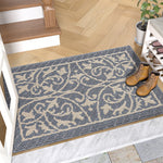 Low Profile Indoor Mat Entryway Rug Non-Slip - 1 Piece