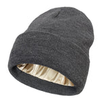 Silk Winter Hat – Warm, Hair-Protecting & Elegant