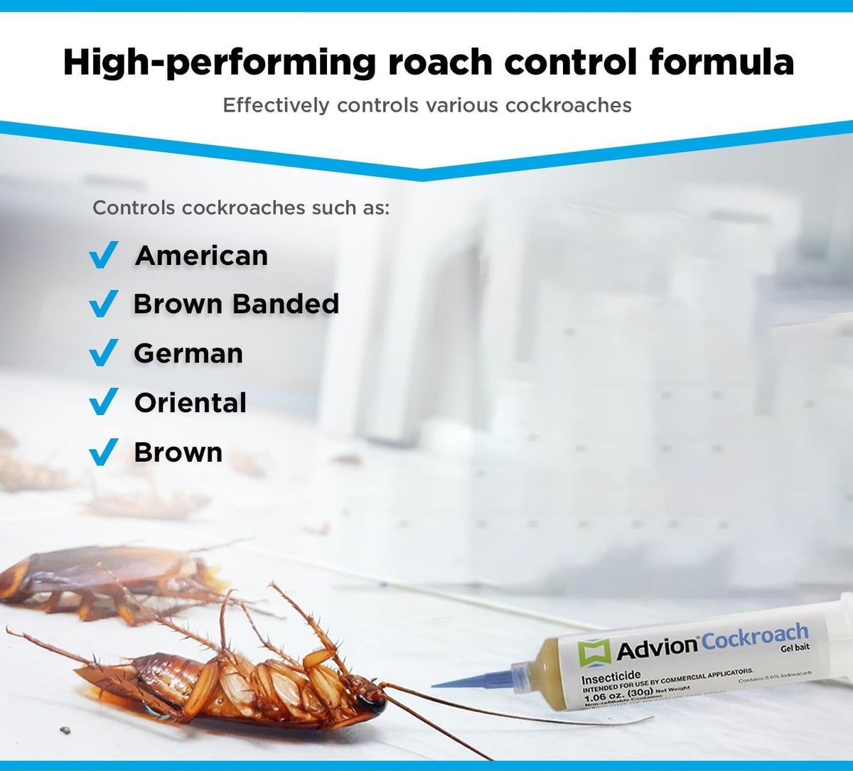 Non-Toxic Cockroach Gel Bait - Effective Cockroach Eliminator for Pest Control and Management