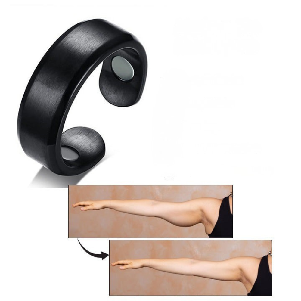 Adjustable Acupressure Ring | Hand Massage Stimulator | Magnetic Therapy Comfort Ring