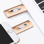 3-in-1 USB Flash Drive — Expanded Storage for Smartphones and Computers