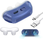 Compact Anti-Snoring Nasal Device with Airflow | Mask-Free Breathing Aid | USB Rechargeable