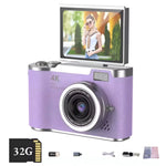 Compact Digital Camera with Swiveling Screen and Digital Zoom