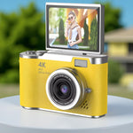 Compact Digital Camera with Swiveling Screen and Digital Zoom