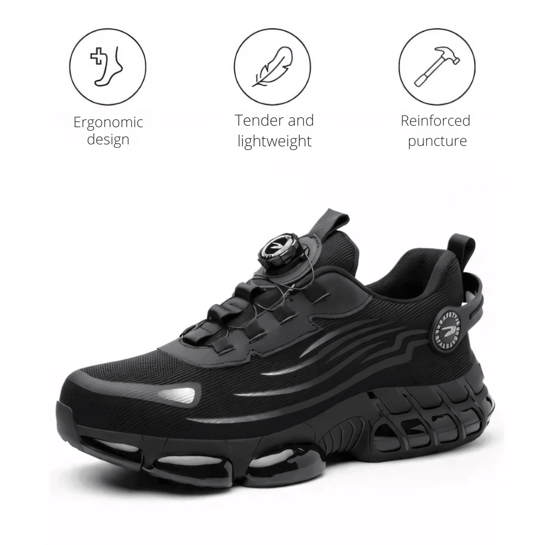 Men's Work Shoes | Orthopedic Support & Slip-Resistant Grip