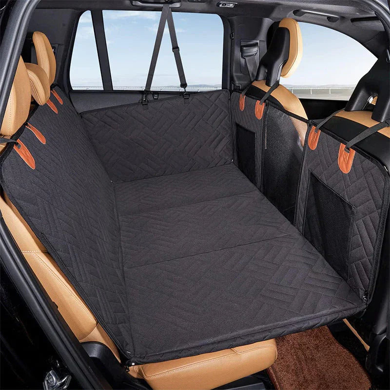 Water-Resistant Dog Car Seat Cover | Back Seat Mat for Pets