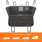 Water-Resistant Dog Car Seat Cover | Back Seat Mat for Pets