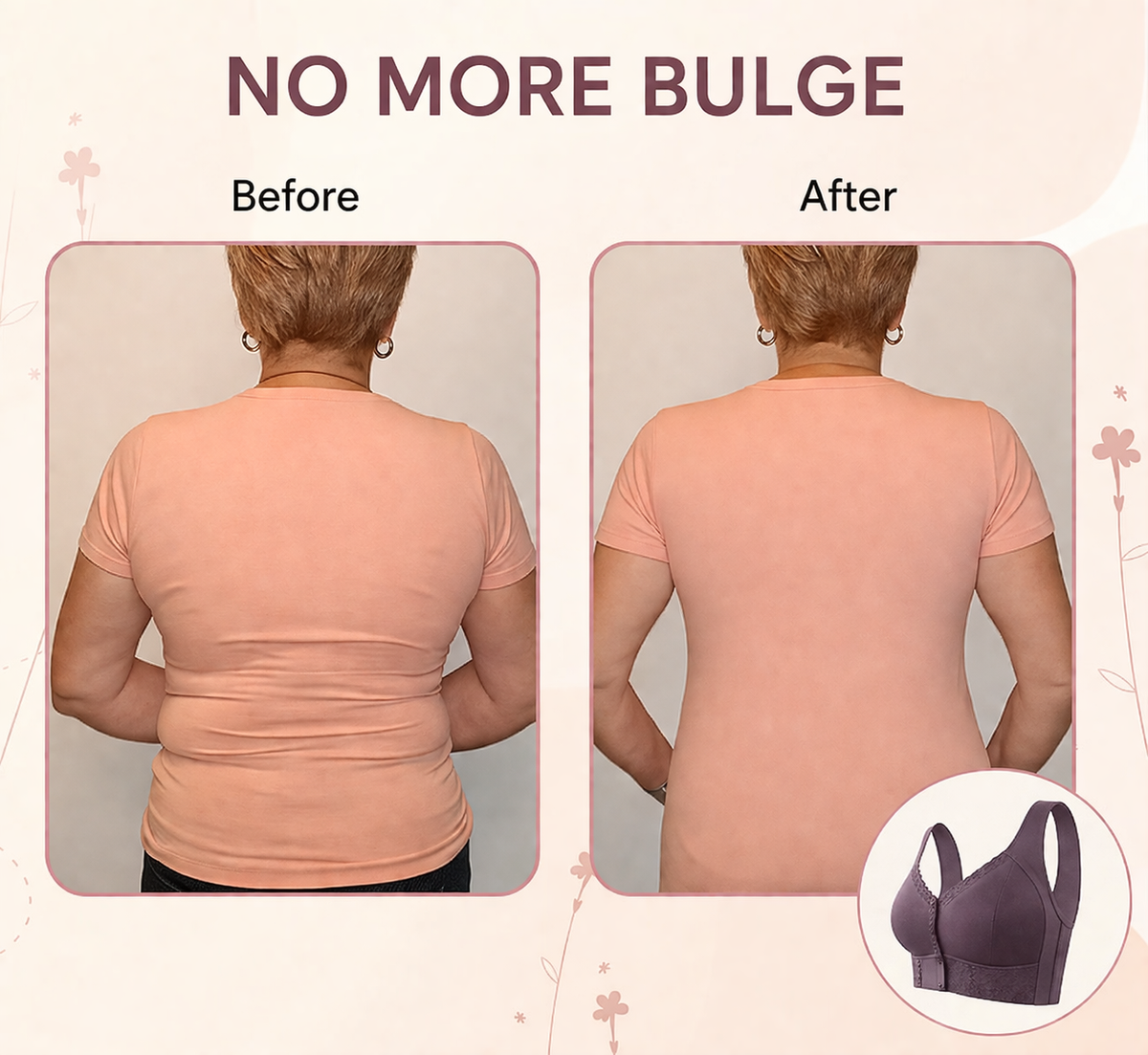 Front Closure Cotton Soft EasyLift Bra