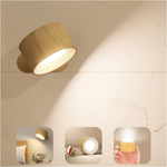 Rechargeable Wireless Wall Lamp – 360° Adjustable LED Lighting (USB)