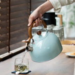 Adjustable Stainless Steel Kettle with Whistle - 2.5L/3L