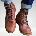 Men's Retro Ankle Work Boots