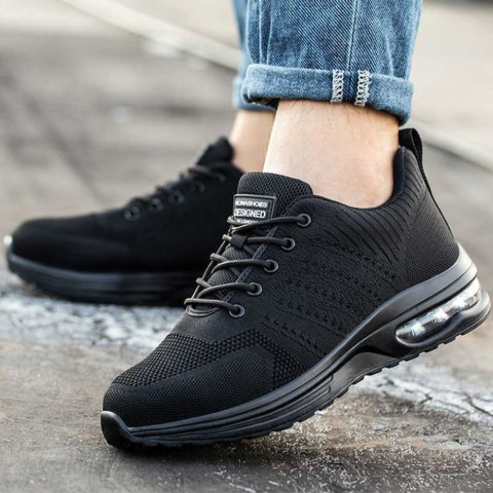 Women's Steel Toe Safety Shoes, Slip-Resistant