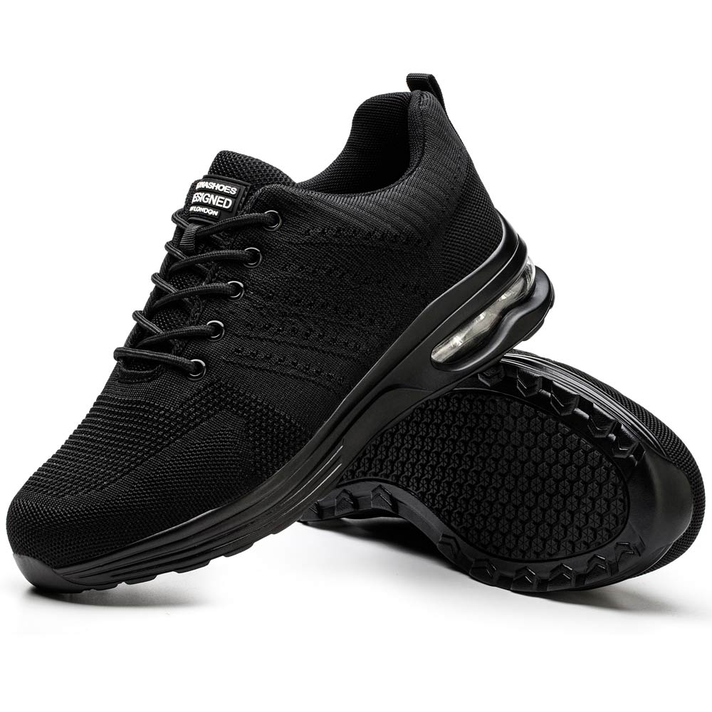 Women's Steel Toe Safety Shoes, Slip-Resistant