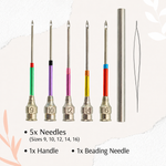 Sewing Needle Set | Effortless Stitching | Color-Coded Needles
