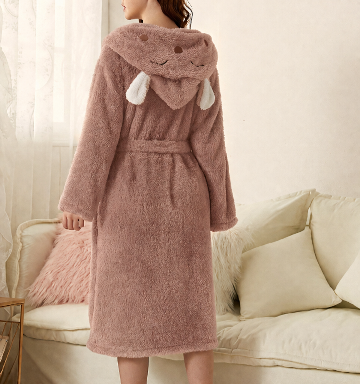 Cozy and Comfortable Women's Bathrobe