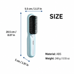 Hair Straightener | Cordless Straightening Brush | Quick Styling & Shiny Finish