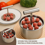Uniform Size Stainless Steel Meatball Maker - Kitchen Helper