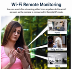 WLAN Indoor Camera | Night Vision & Motion Detection