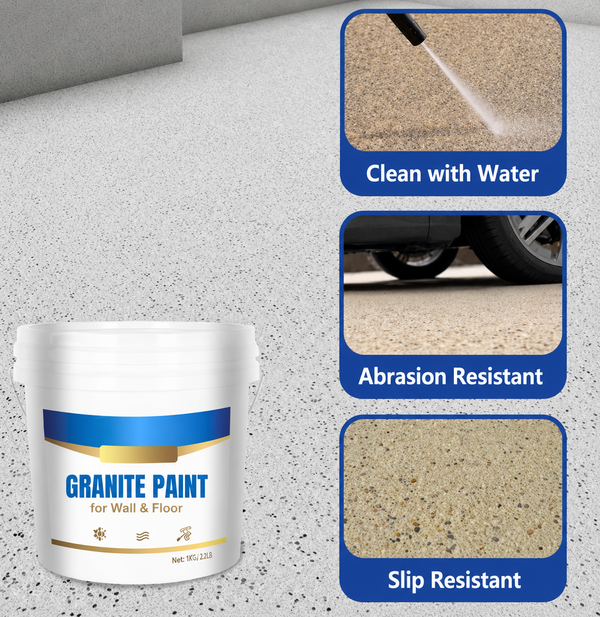 1kg Waterproof Granite Paint for Protection & Style | 50% DISCOUNT