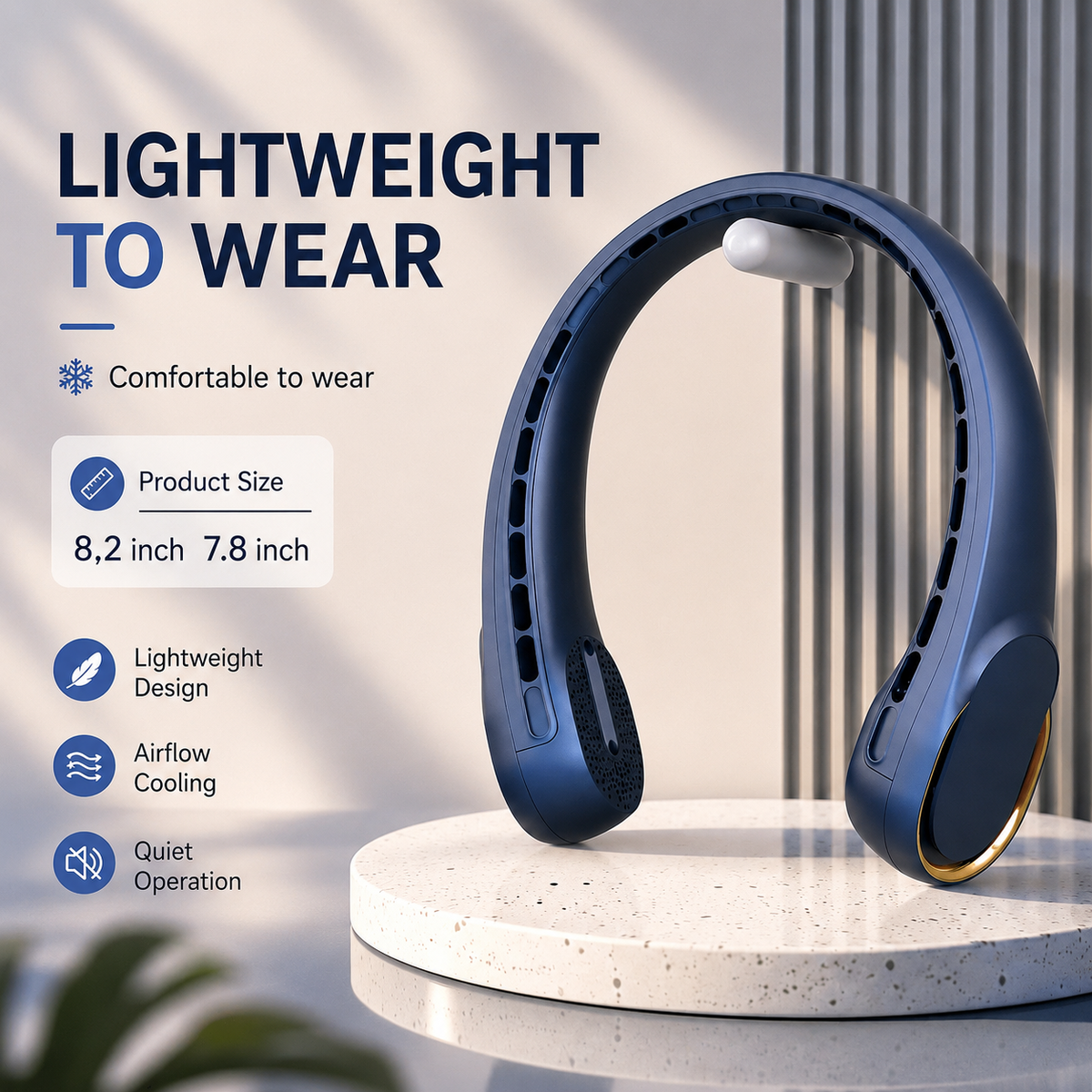 Bladeless Neck Fan