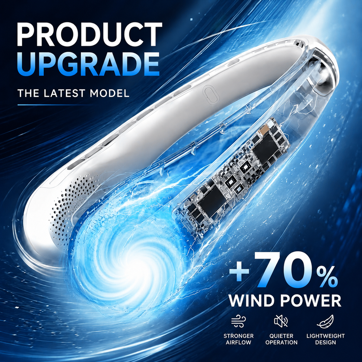 Bladeless Neck Fan