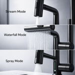 Pull-Out Kitchen Faucet | Pull-Down Kitchen Tap with 5 Spray Modes