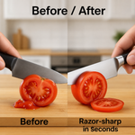 Knife Sharpener with Rolling System