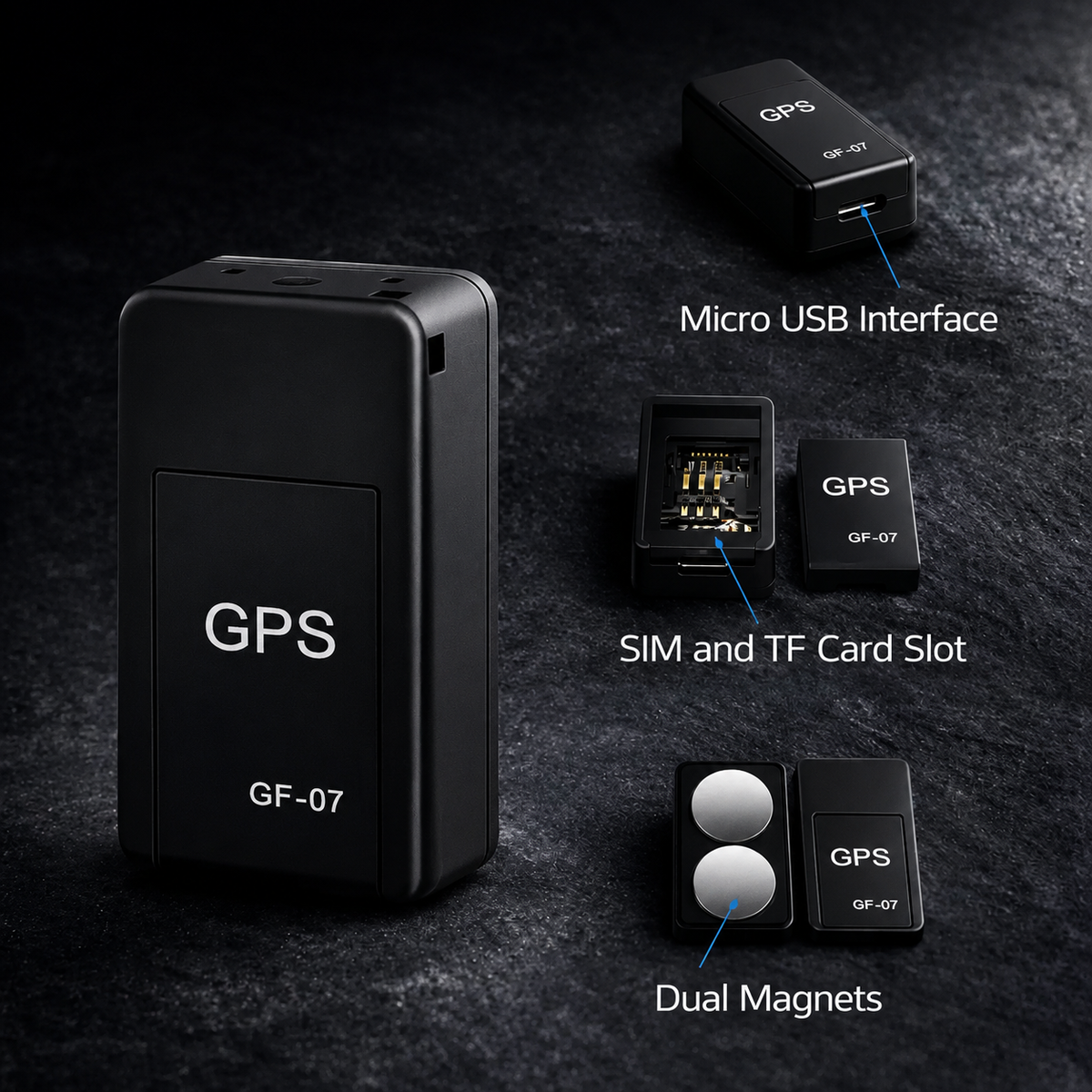 Subscription-Free Mini GPS Tracker