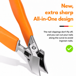 Wide Nail Clipper for Thick Nails