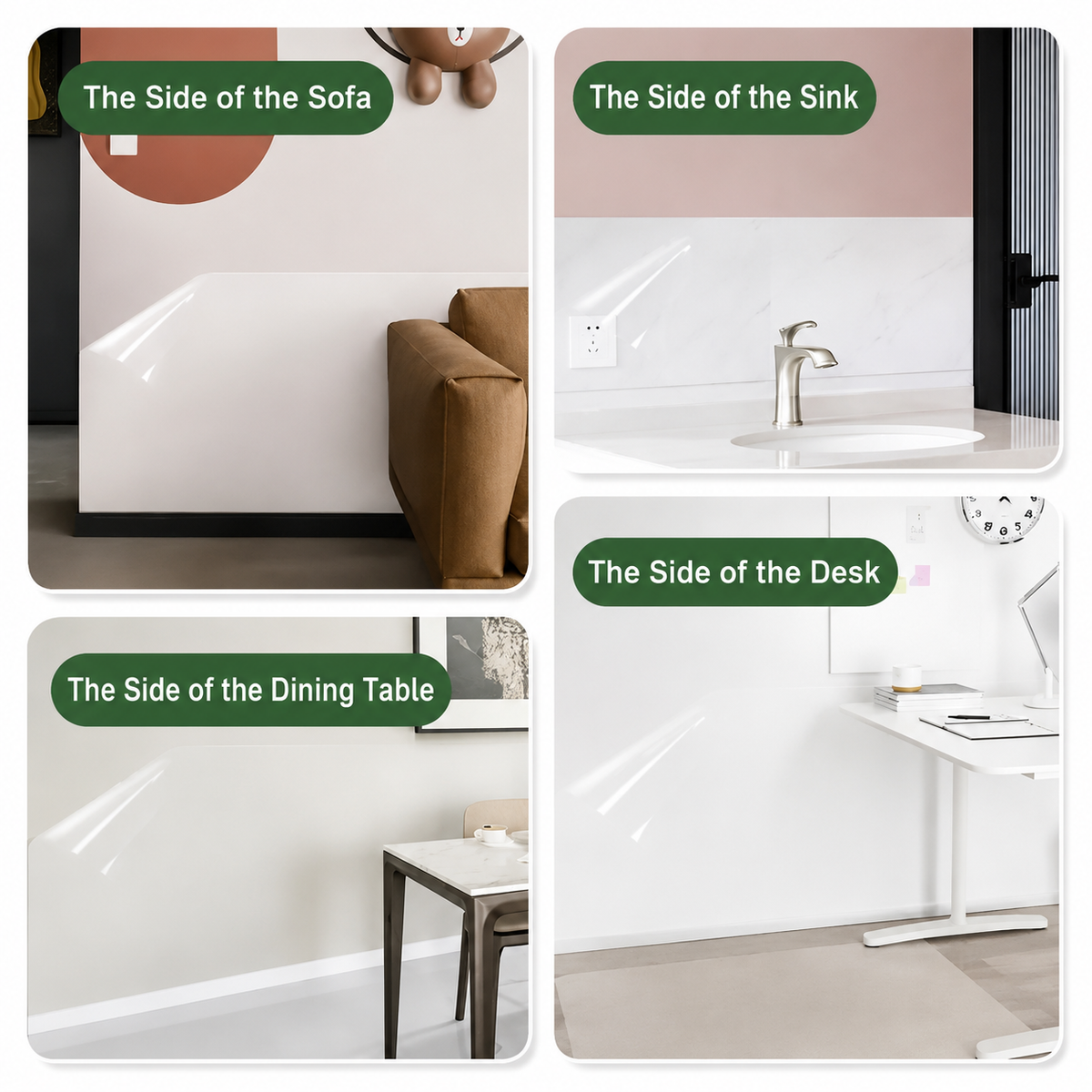 Clear Scratch-Resistant Wall Protection Film