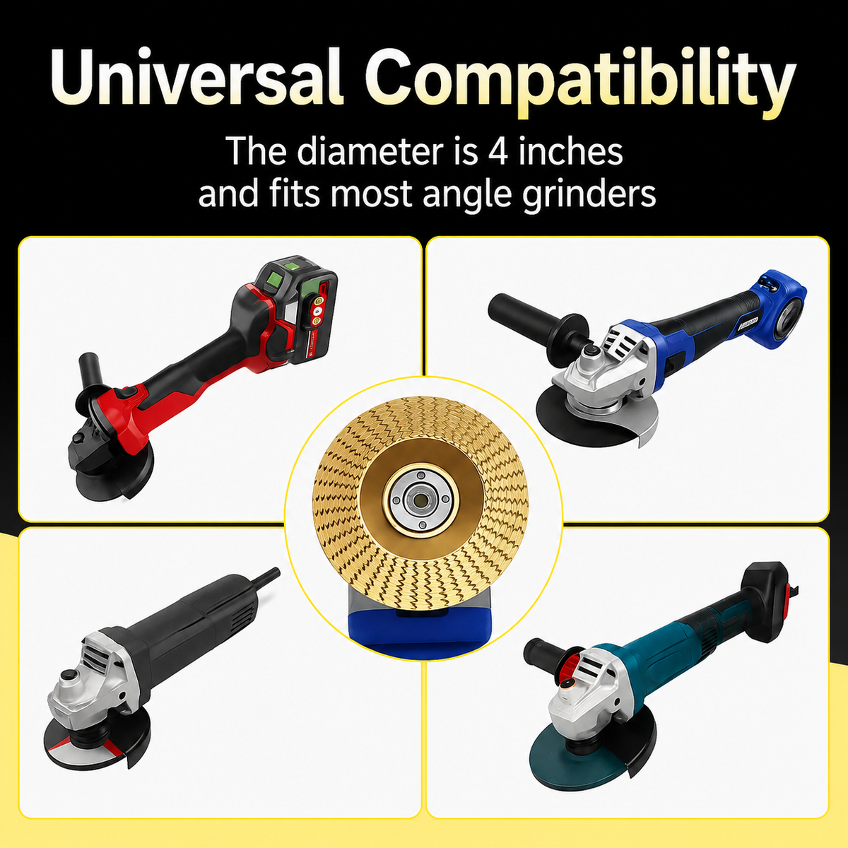 Angle Grinder Wood Carving Disc Set – Achieve Precise Shapes with Maximum Power Efficiency