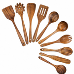 Natural Teak Wood Kitchen Set