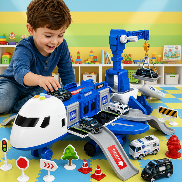 Adventure Airplane Playset for Creative Role Play and Imaginative Exploration