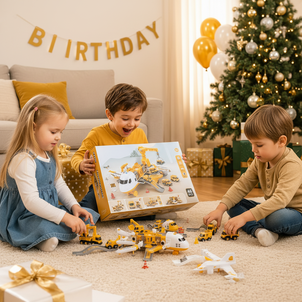 Adventure Airplane Playset for Creative Role Play and Imaginative Exploration