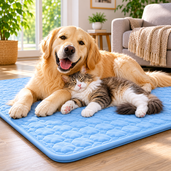 Extra Large Cooling Pet Bed for Dogs and Cats
