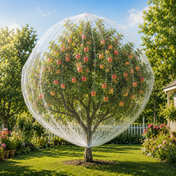 Drawstring Fruit Tree Mesh Net Bags
