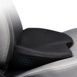 Premium Auto Seat Cushion with Integrated Lumbar Support Pad