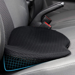 Premium Auto Seat Cushion with Integrated Lumbar Support Pad