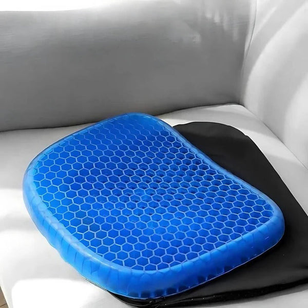 Orthopedic Gel Seat Cushion for Tailbone and Lumbar Support