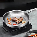 Premium Titanium Hammered Non-Stick Frying Pan for Durable, Chemical-Free Cooking and Superior Heat Performance