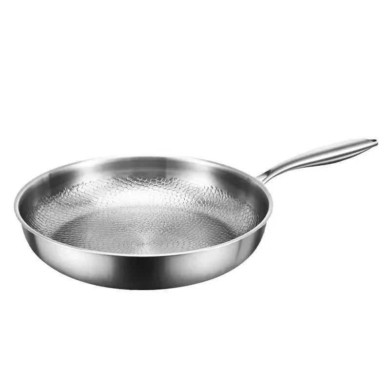 Premium Titanium Hammered Non-Stick Frying Pan for Durable, Chemical-Free Cooking and Superior Heat Performance
