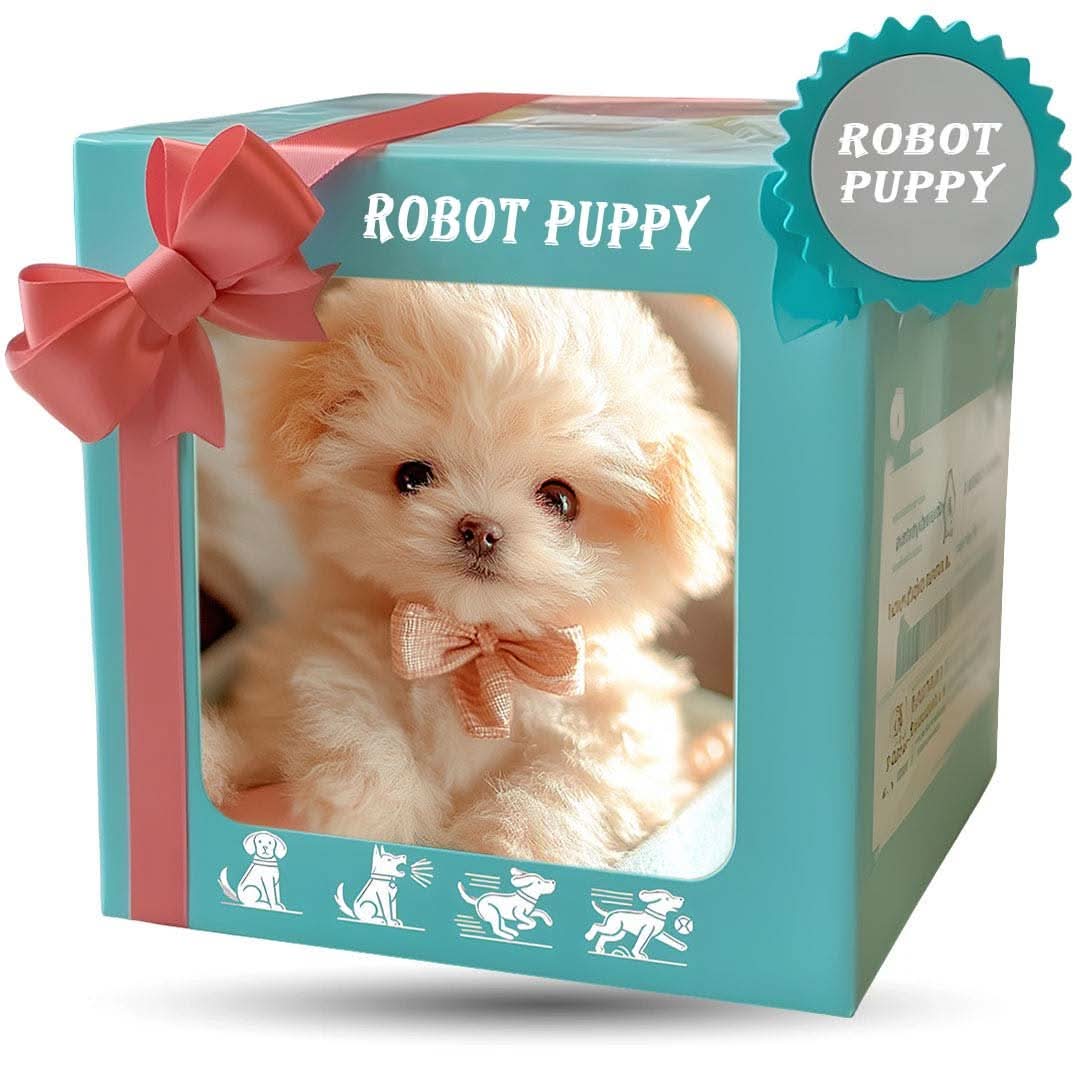 Realistic Touch-Responsive Plush Dog for Children