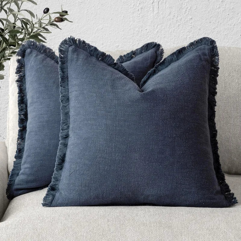 Elegant Cotton-Linen Cushion Cover for Stylish Decoration