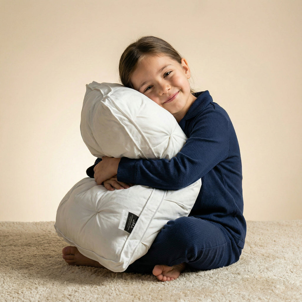 Down Pillow | Luxurious Soft Support | Breathable Cotton Cover